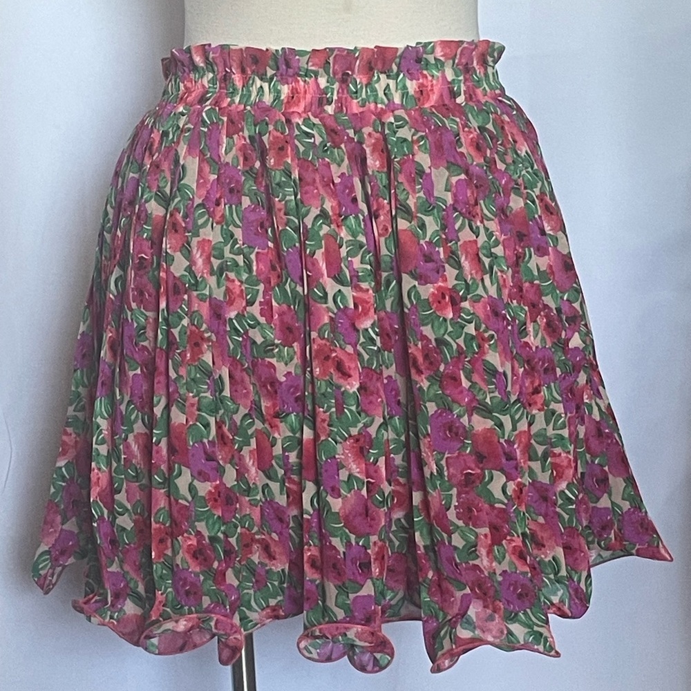NWT. Endless Rose Pink floral skirt. - Picture 3 of 8